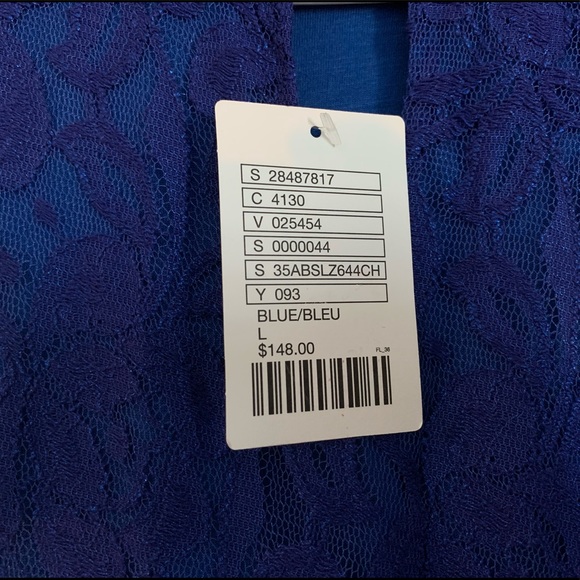 Lacey blue Anthropologie dress NWT - Picture 7 of 8